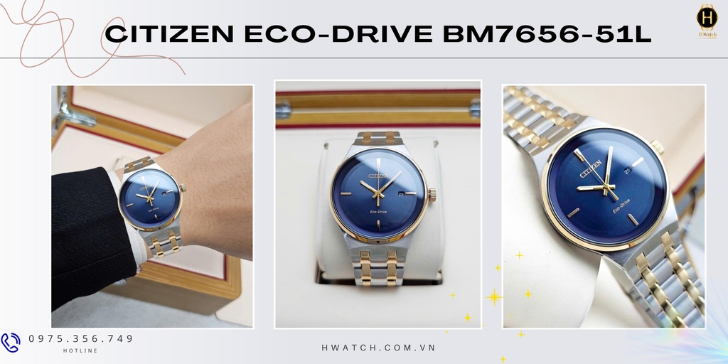 Citizen Quartz Eco-Drive Archives BM7656-51L