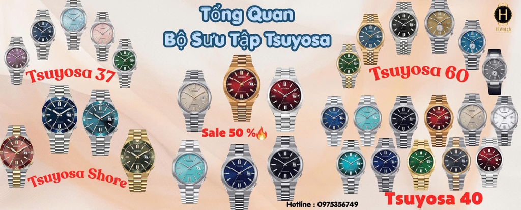Bộ Sưu Tập Citizen Tsuyosa