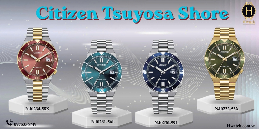 BST Citizen Tsuyosa Shore 2026 NJ0230-59L NJ0231-56LNJ0232-53XNJ0234-58X
