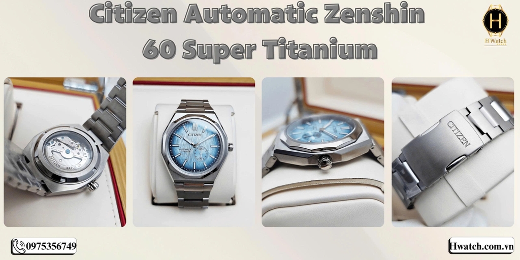 BST Citizen Automatic Zenshin 60 Super TitaniumNK5020-58L NK5020-58M NK5020-58P NK5020-58X
