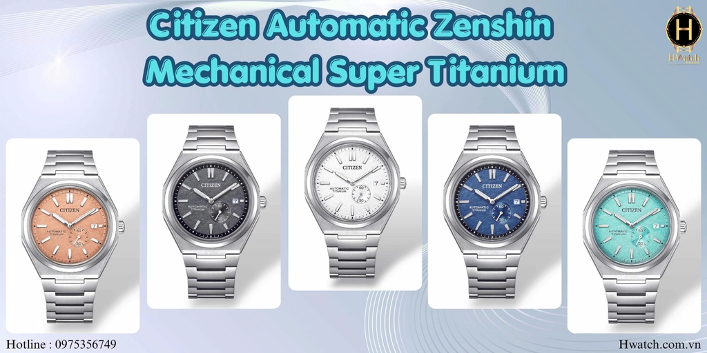 BST Citizen Automatic Zenshin Mechanical Super Titanium NJ0180-80A NJ0180-80H NJ0180-80L NJ0180-80M NJ0180-80X NJ0180-80Z