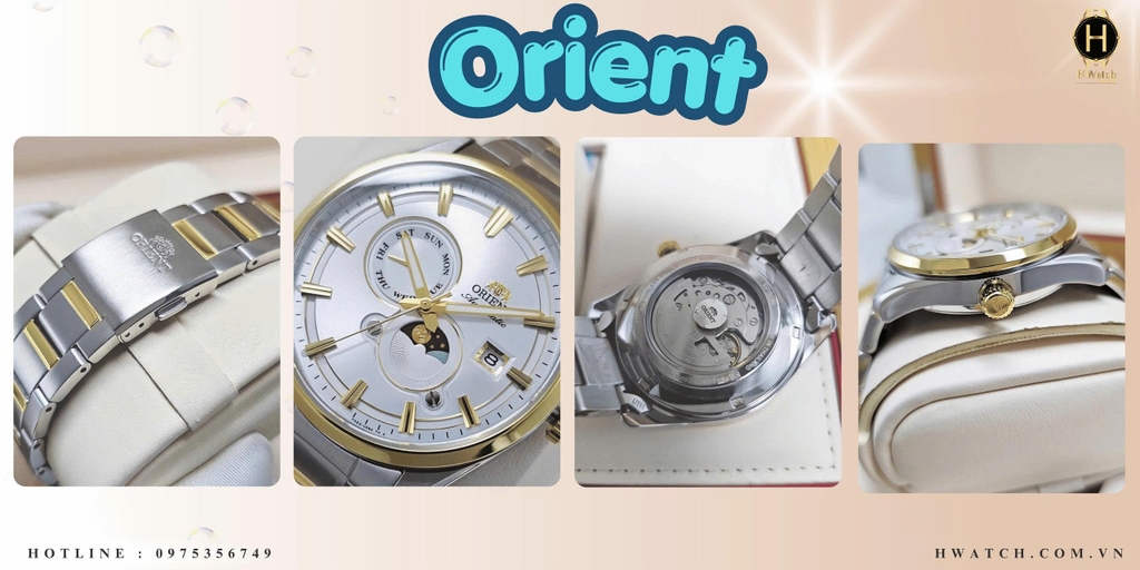 Bst đồng hồ orient Contemporary Stretto Day & Night
