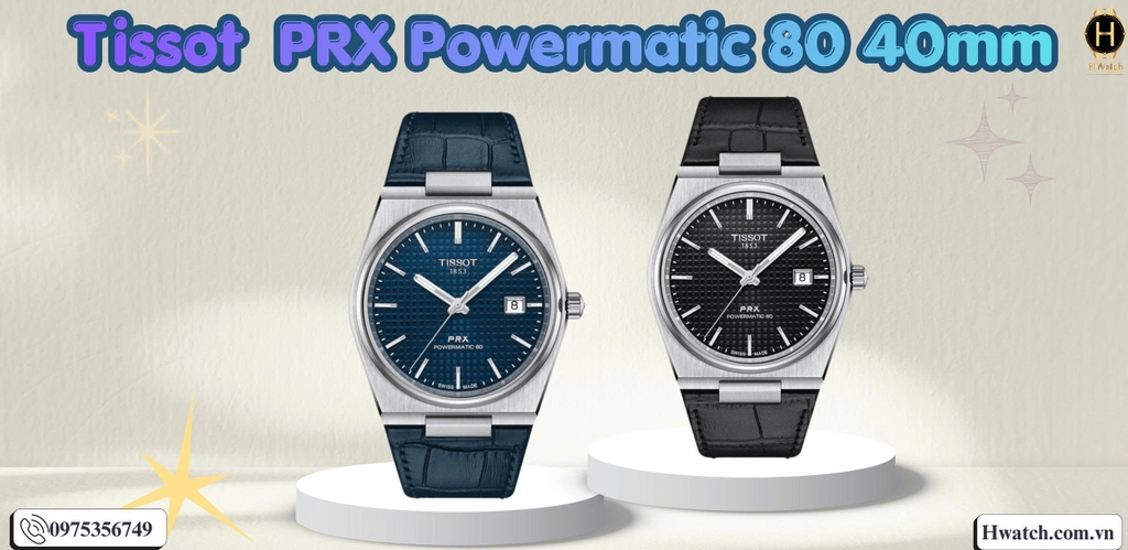 Tổng quan BST Tissot PRX Powermatic 80 40mm
