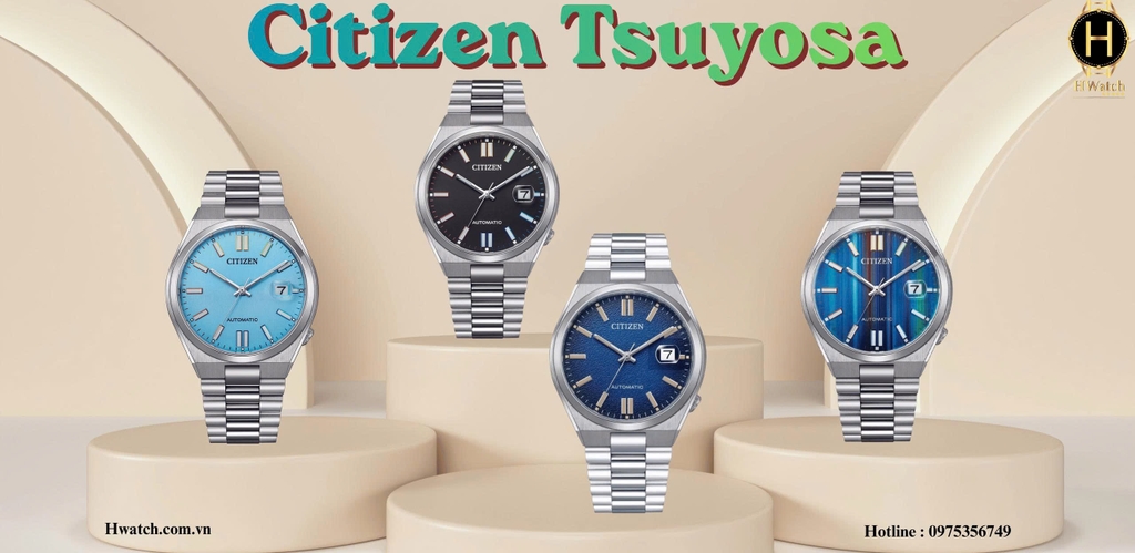 BST Đồng Hồ Nam Citizen Tsuyosa 40mm