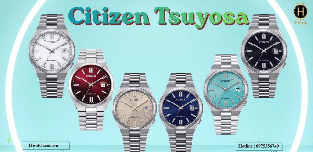 BST Đồng Hồ Nam Citizen Tsuyosa 40mm