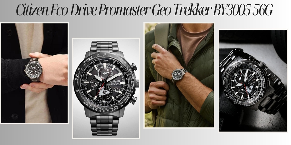 Citizen Quartz Eco-Drive Promaster Geo Trekker BY3005-56G