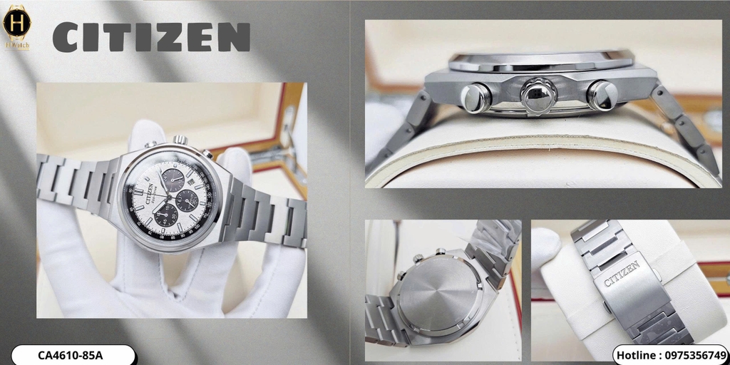 Citizen Eco-Drive Super Titanium Chronograph CA4610-85A