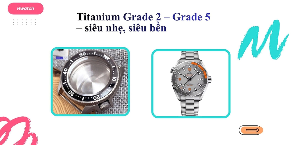  Chất Liệu Đặc Biệt Của Thương Hiệu Omega