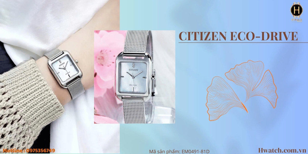 Citizen Quartz Eco-Drive EM0491-81D