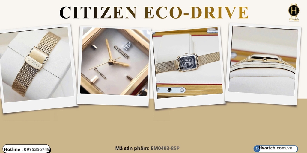 Citizen Quartz Eco-Drive EM0493-85P