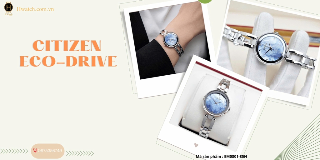 Citizen Quartz Eco-Drive EM0801-85N