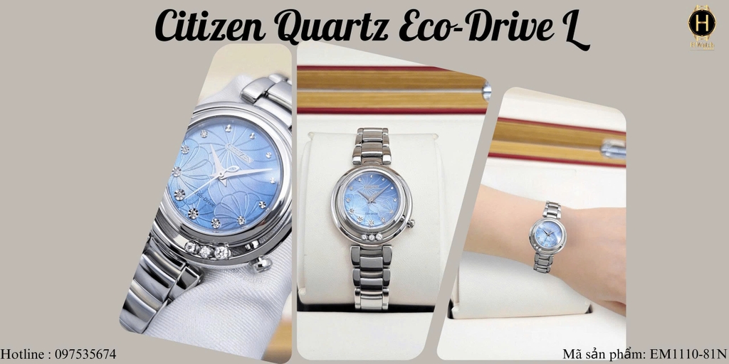 Citizen L Quartz Eco-Drive EM1110-81N