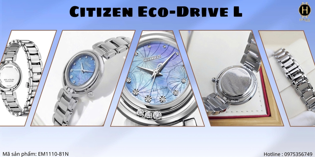 Citizen L Quartz Eco-Drive EM1110-81N