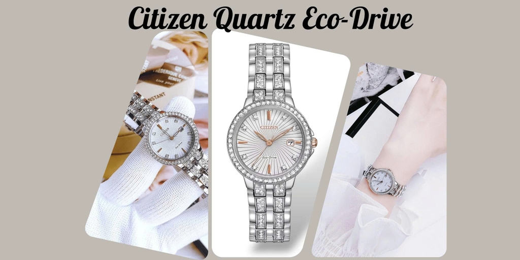 Citizen Quartz Eco-Drive Silhouette Crystal EW2340-58A