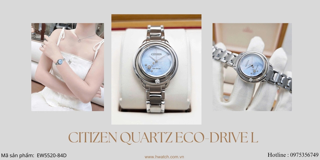 Citizen Quartz Eco-Drive L EW5520-84D