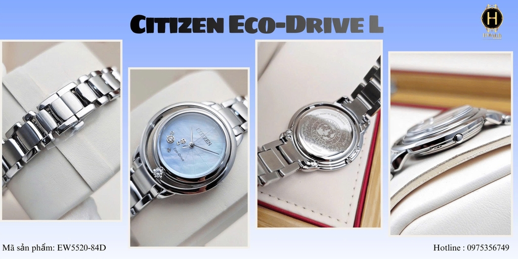 Citizen Quartz Eco-Drive L EW5520-84D
