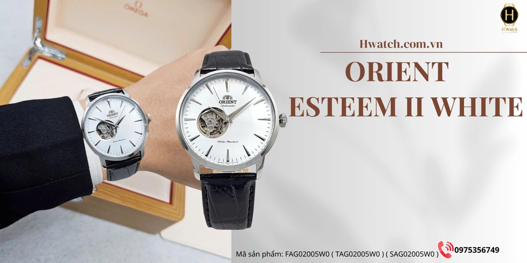  Orient Automatic Esteem II White FAG02005W0 ( TAG02005W0 ) ( SAG02005W0 ) 