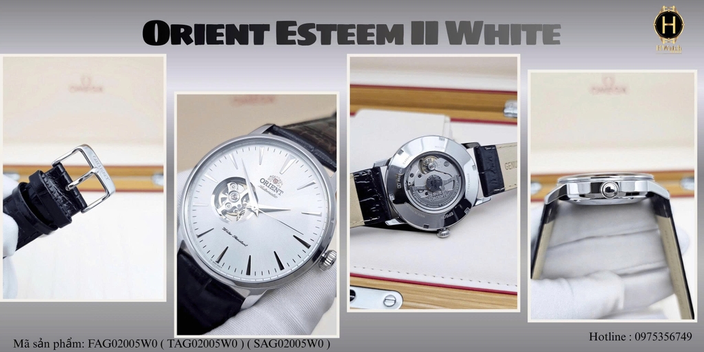  Orient Automatic Esteem II White FAG02005W0 ( TAG02005W0 ) ( SAG02005W0 ) 