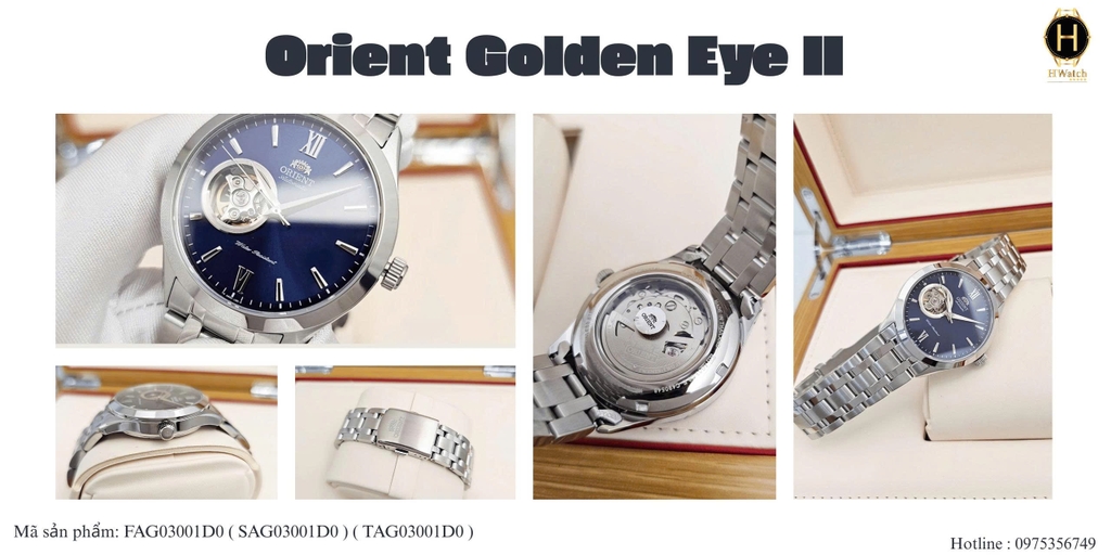 Orient Automatic Golden Eye II FAG03001D0 ( SAG03001D0 ) ( TAG03001D0 ) 