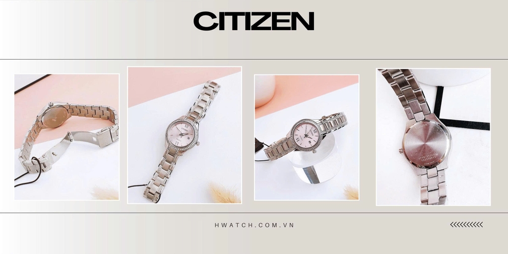 Citizen Quartz Eco-Drive Silhouette Crystal FE1230-51X