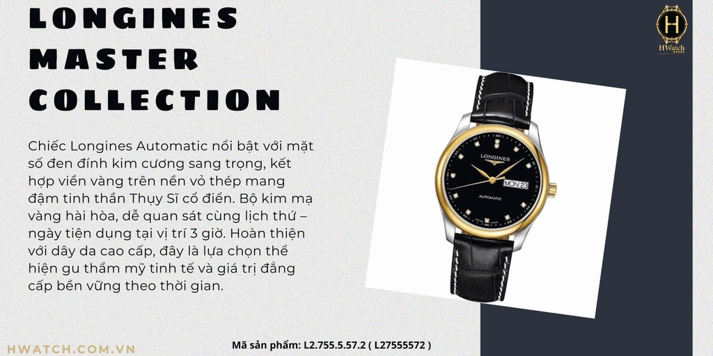  Longines Automatic Master Collection L2.755.5.57.2 (L27555572)