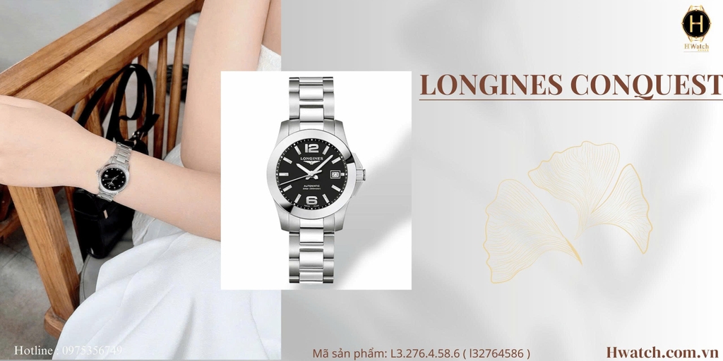  Longines Automaitc Conquest L3.276.4.58.6 ( l32764586 )