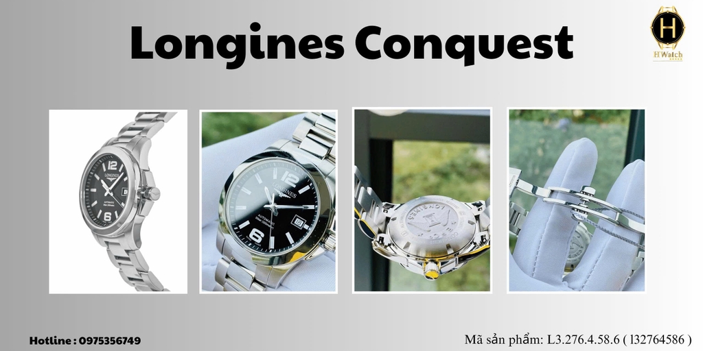  Longines Automaitc Conquest L3.276.4.58.6 ( l32764586 )