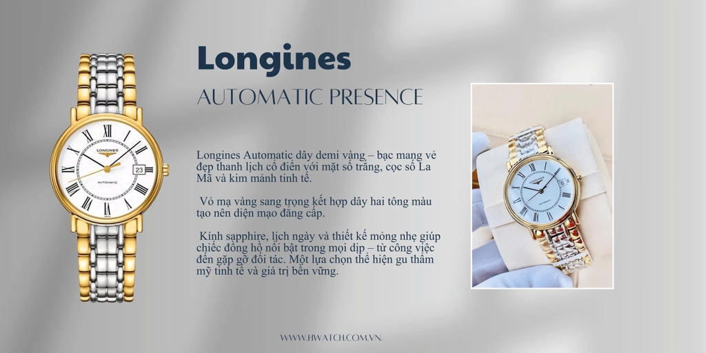 Longines Automatic Presence L4.821.2.11.7 ( L48212117 )