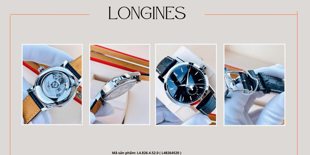 Longines 1832 Automatic Moon Phase L4.826.4.52.0 ( L48264520 )