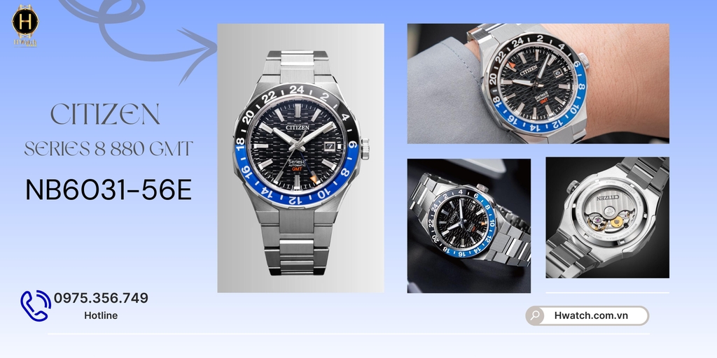Nam Citizen Automatic Series 8 880 GMT NB6031-56E