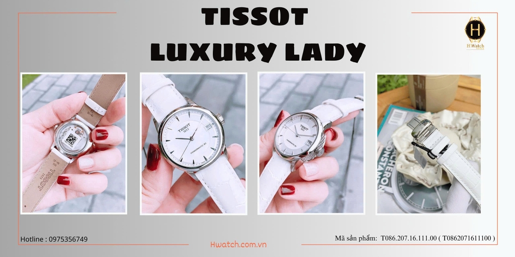  Tissot Automatic Luxury Lady T086.207.16.111.00 ( T0862071611100 )