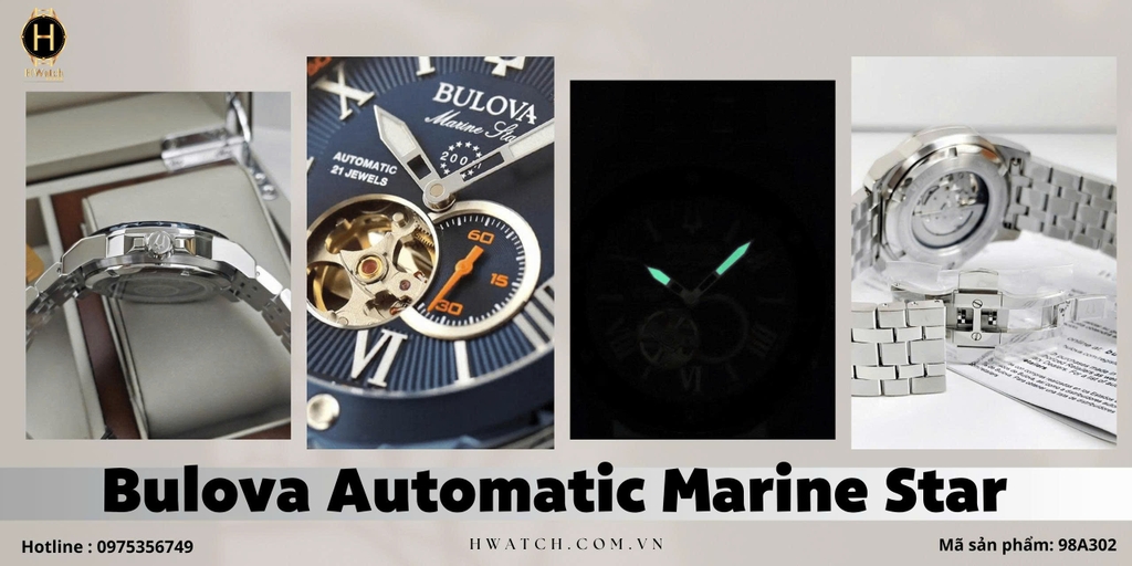 Bulova Automatic Marine Star 98A302