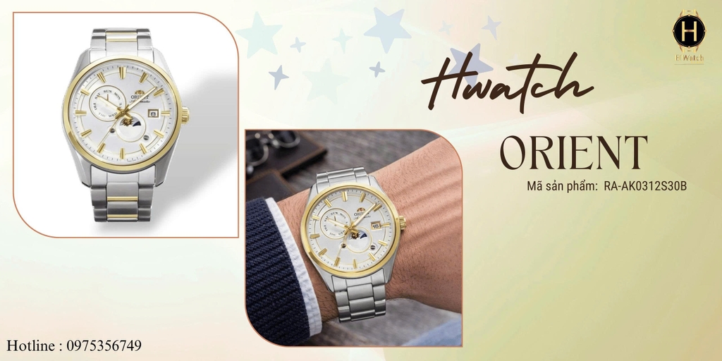 Orient Automatic Contemporary Stretto Day & Night RA-AK0312S30B
