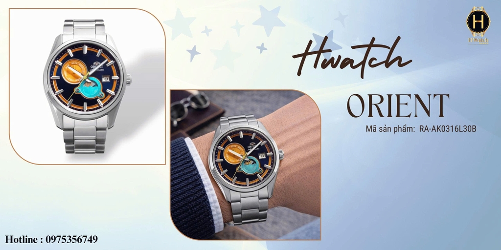 Orient Automatic Contemporary Stretto Day & Night RA-AK0316L30B   