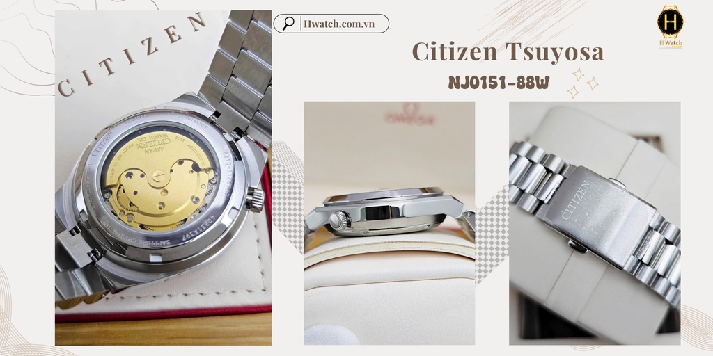 Citizen Automatic Tsuyosa Mechanical Beige NJ0151-88W
