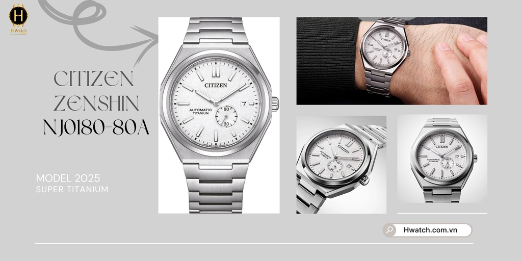 Citizen Automatic Zenshin Mechanical Super Titanium NJ0180-80A