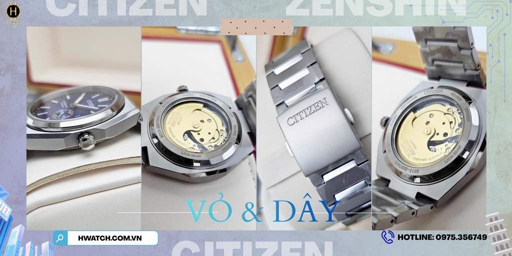 Citizen Automatic Zenshin Mechanical Super Titanium NJ0180-80L