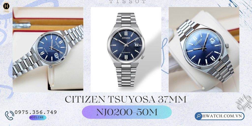 Unisex Citizen Automatic Tsuyosa 37mm Mechanical NJ0200-50M