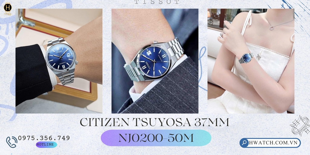Unisex Citizen Automatic Tsuyosa 37mm Mechanical NJ0200-50M