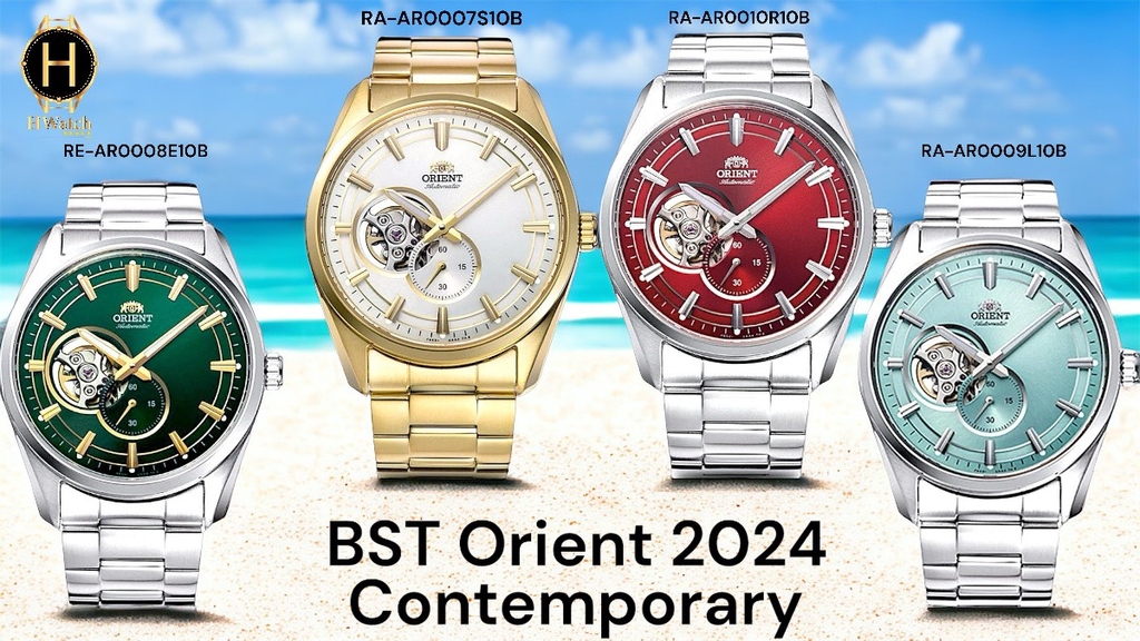 Orient Contemporary 2024 RA-AR0008E10B RA-AR0007S10B RA-AR0009L10B RA-AR0010R10B