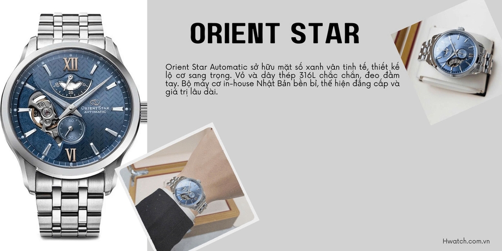 Orient Star Automatic Mechanical Contemporary RE-AV0B08L00B ( RE-AV0B08L ) ( RK-AV0B08L ) 