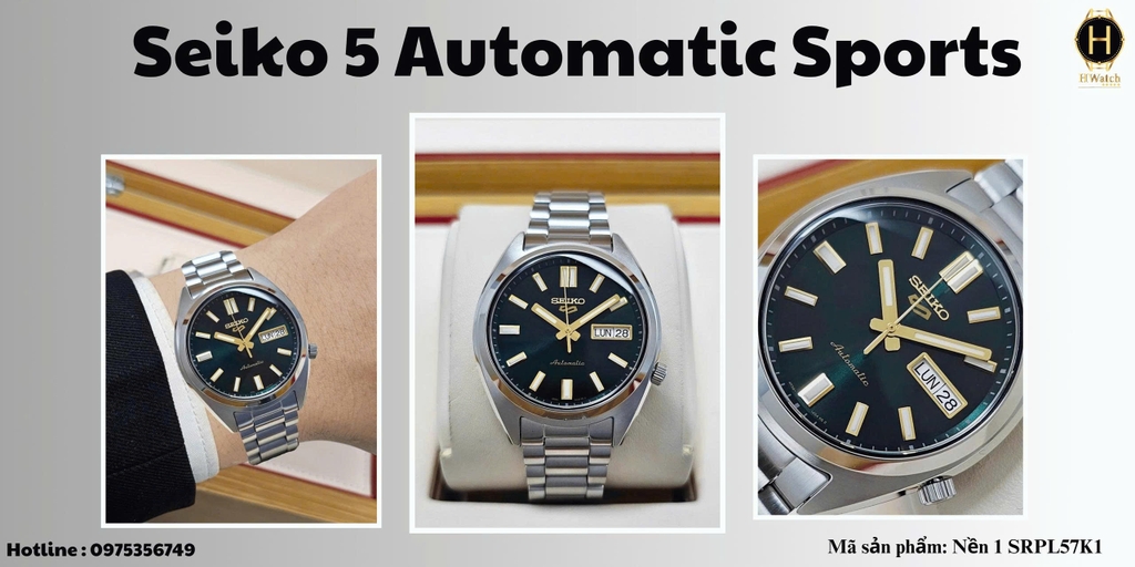 Nam Seiko 5 Automatic Sports SRPL57K1 ( SRPL57 )