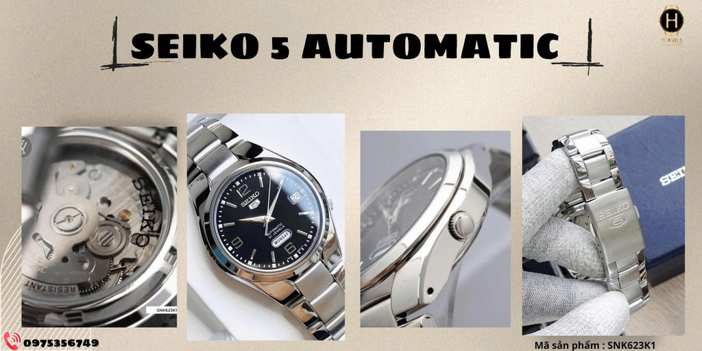 Seiko 5 Automatic SNK623K1 (SNK623)