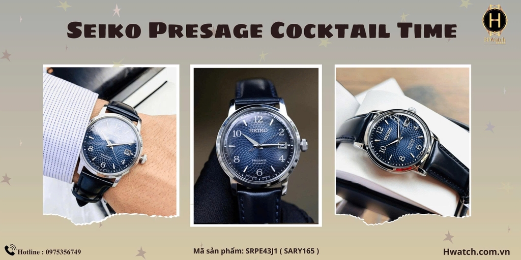Seiko Automatic Presage Cocktail Time SRPE43J1 ( SARY165 )