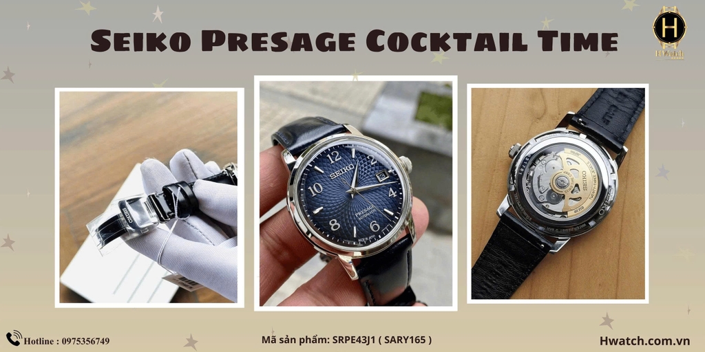 Seiko Automatic Presage Cocktail Time SRPE43J1 ( SARY165 )