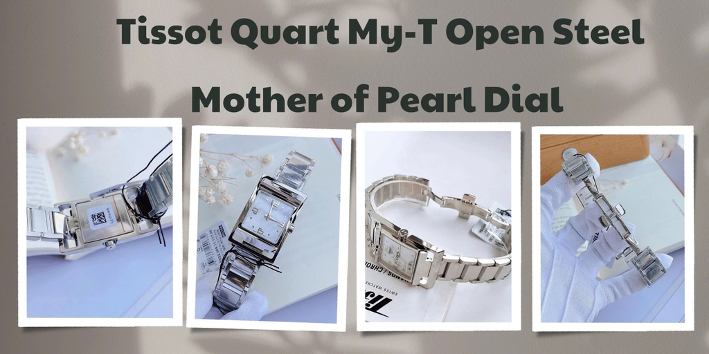  Tissot Quart My-T Open Steel Mother of Pearl Dial T032.309.11.117.00 ( T0323091111700 )