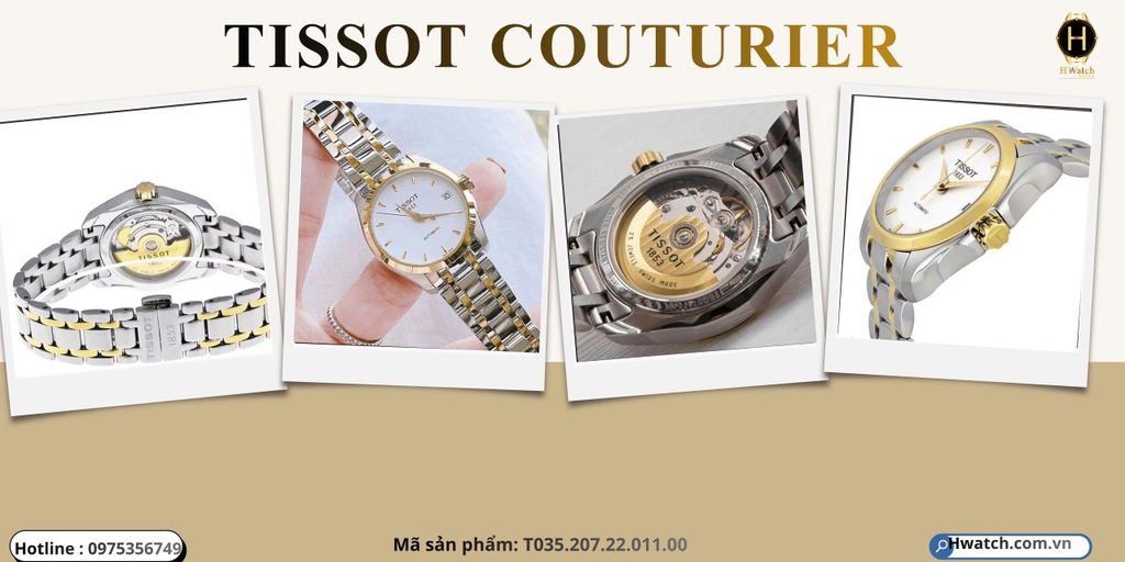  Tissot Automatic Couturier T035.207.22.011.00