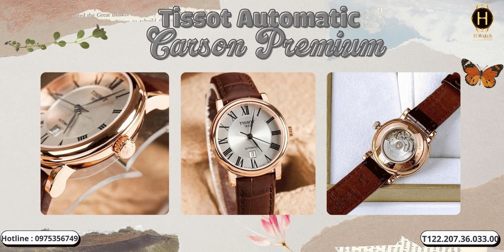 Tissot Automatic T122.207.36.033.00 – Tissot Carson Automatic 