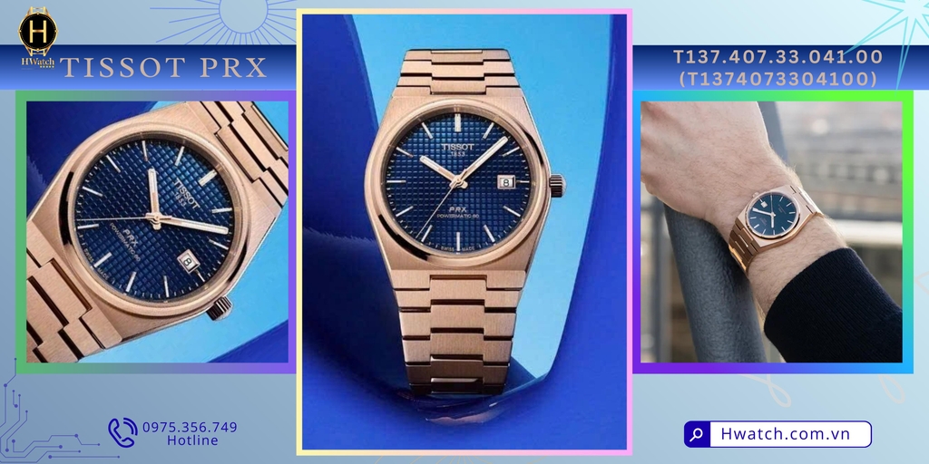 Tissot Automatic PRX Powermatic 80 40mm T137.407.33.041.00 (T1374073304100)