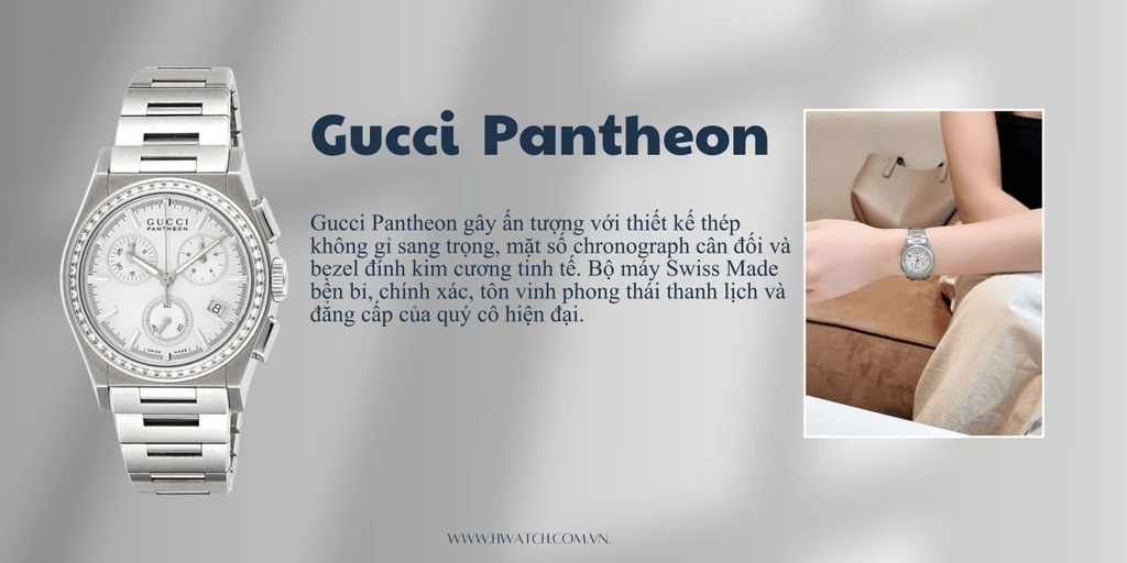  Gucci Quartz Pantheon YA115408